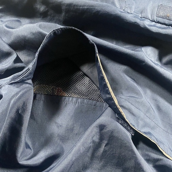 Nascar Stormtech Full-Zip Windbreaker Jacket Mens Medium‎ Blue Vented Wicking - Picture 7 of 13